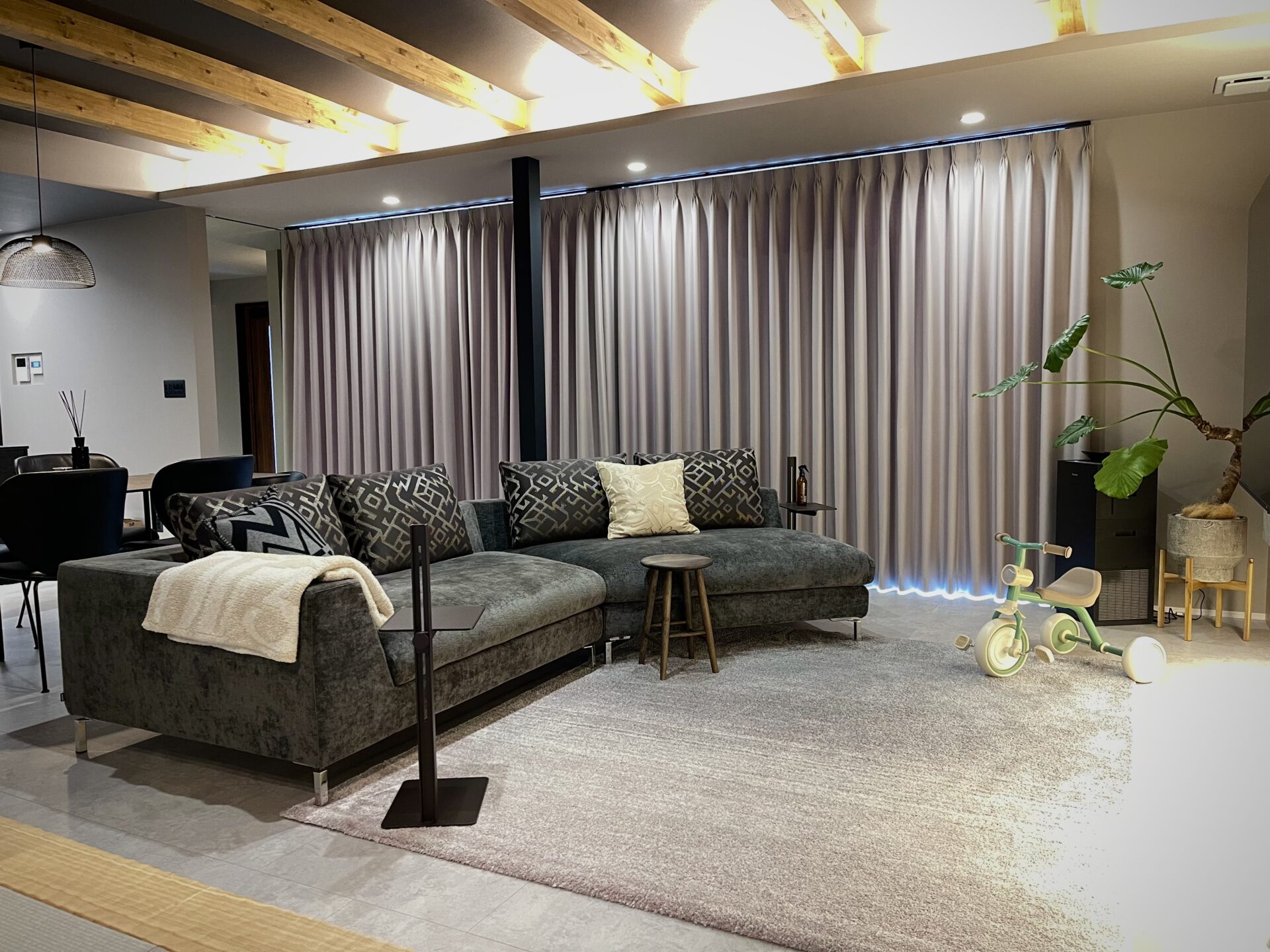 ソファメンテナンス／ソファ＜FSB＞への字