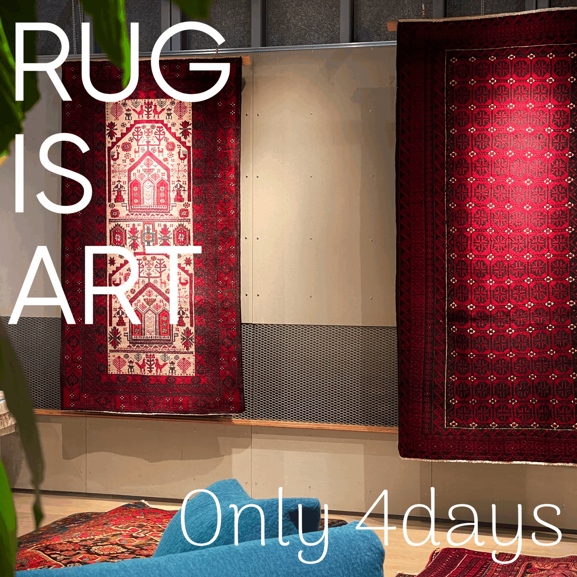＼イベントお知らせ／ RUG IS ART 2025