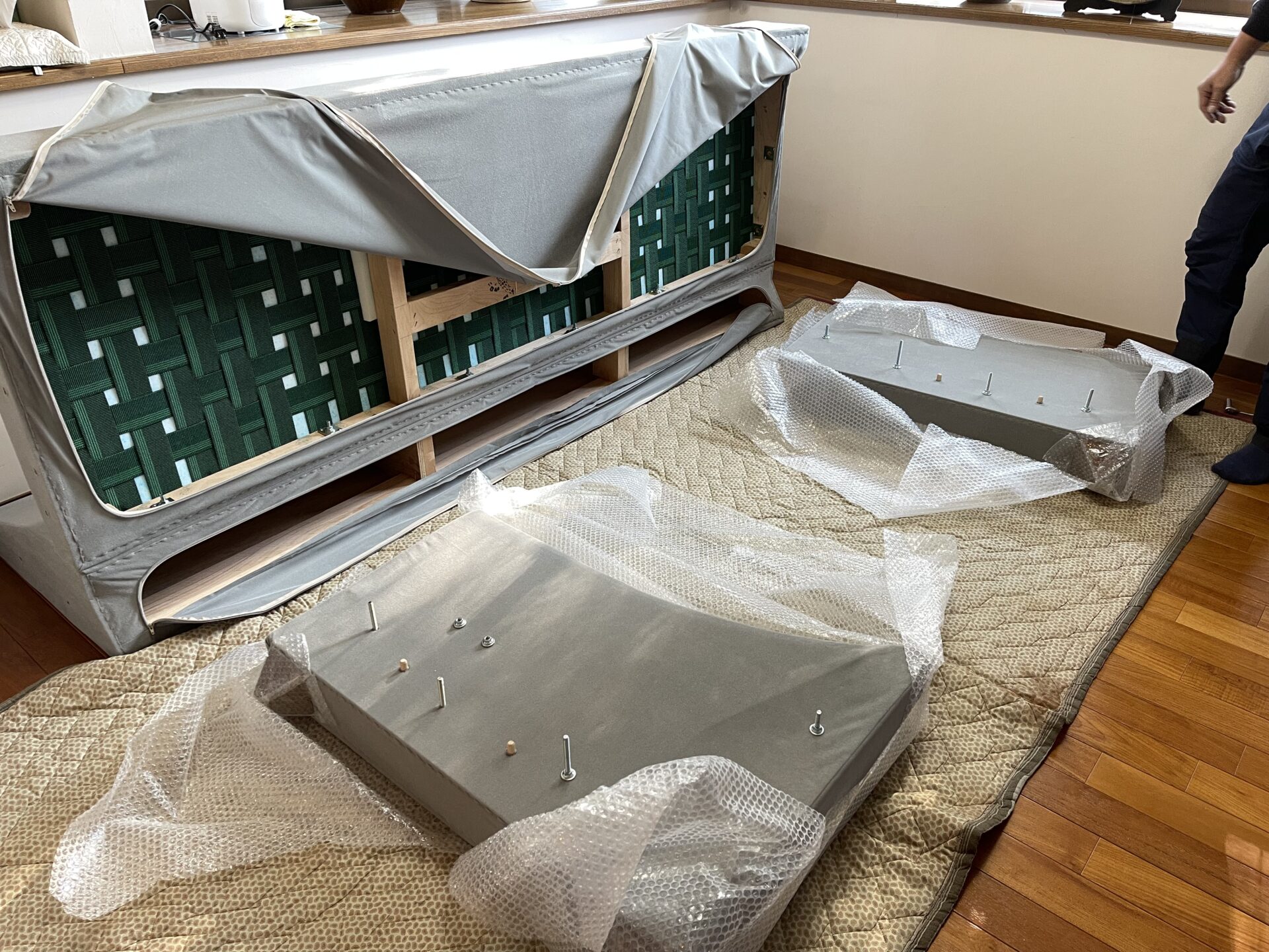 ソファ搬入に安心をPart②／ノックダウン仕様